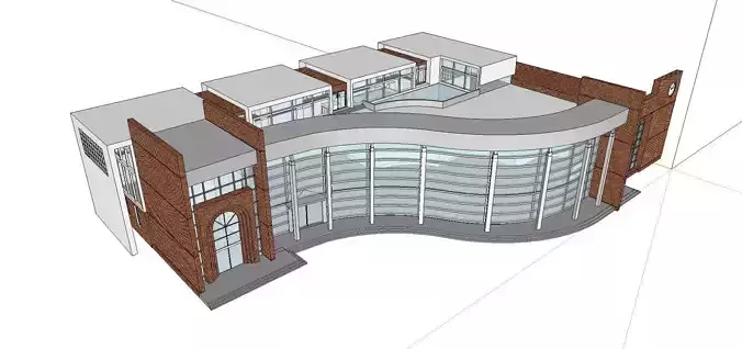 Office-Teaching Building-Canteen 65