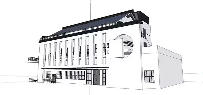 Office-Teaching Building-Canteen 66