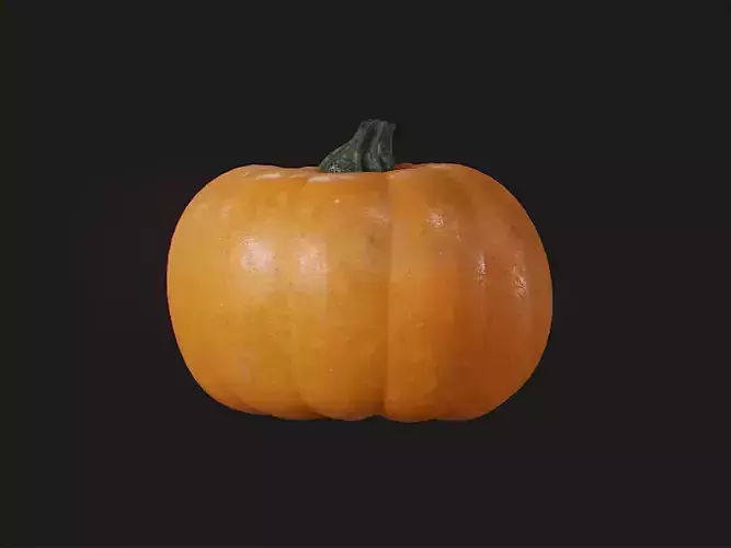 Pumpkin Low-poly 3D model