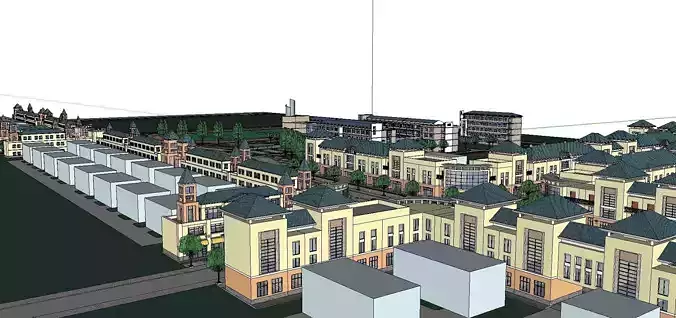 Region-City-School 03 3D model