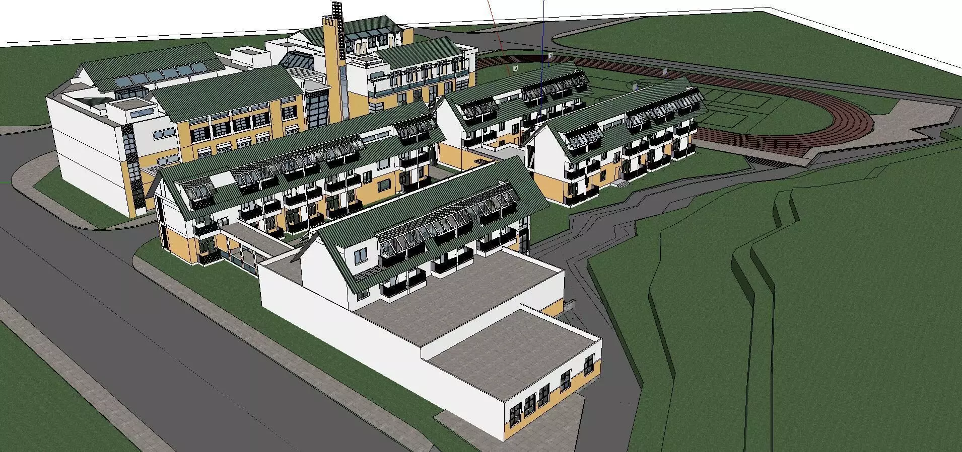 Region-City-School 05 3D model_0