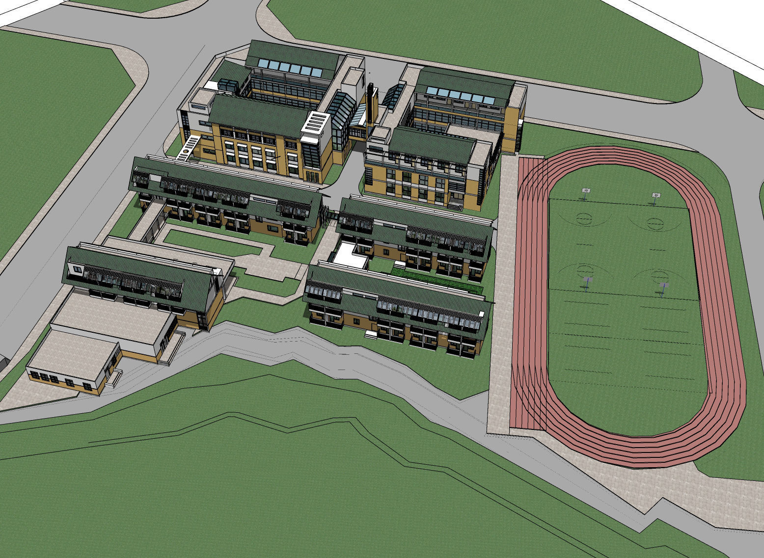 Region-City-School 05 3D model_4