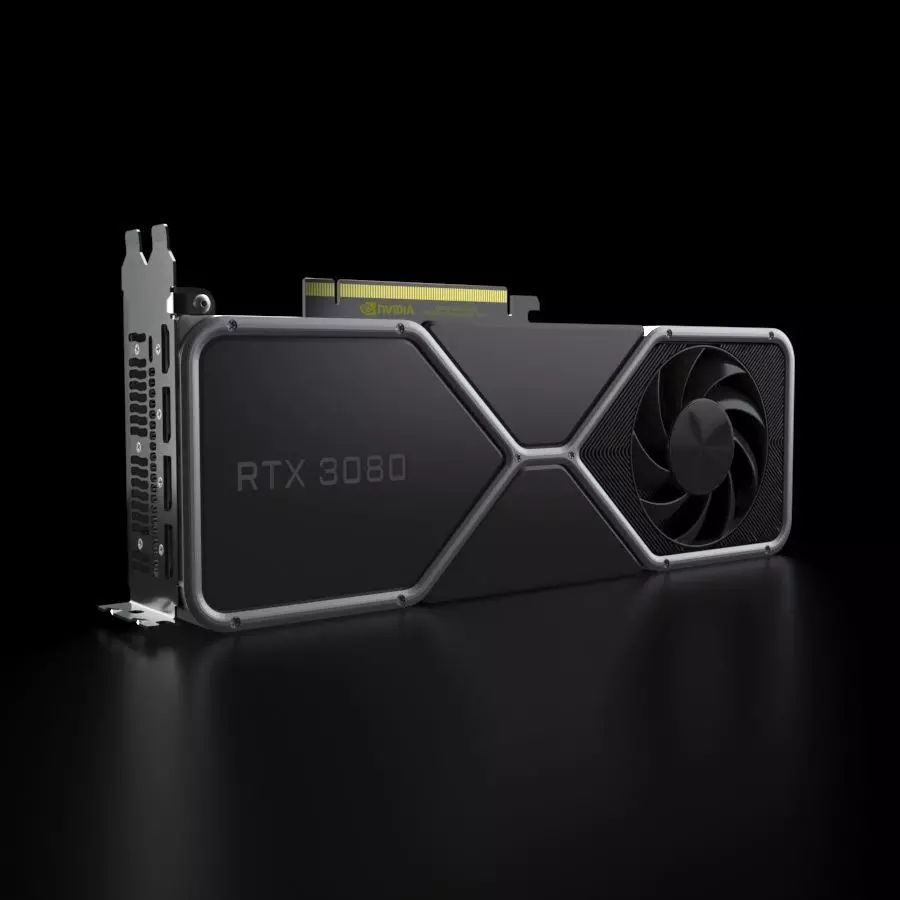 RTX 3080 3D model