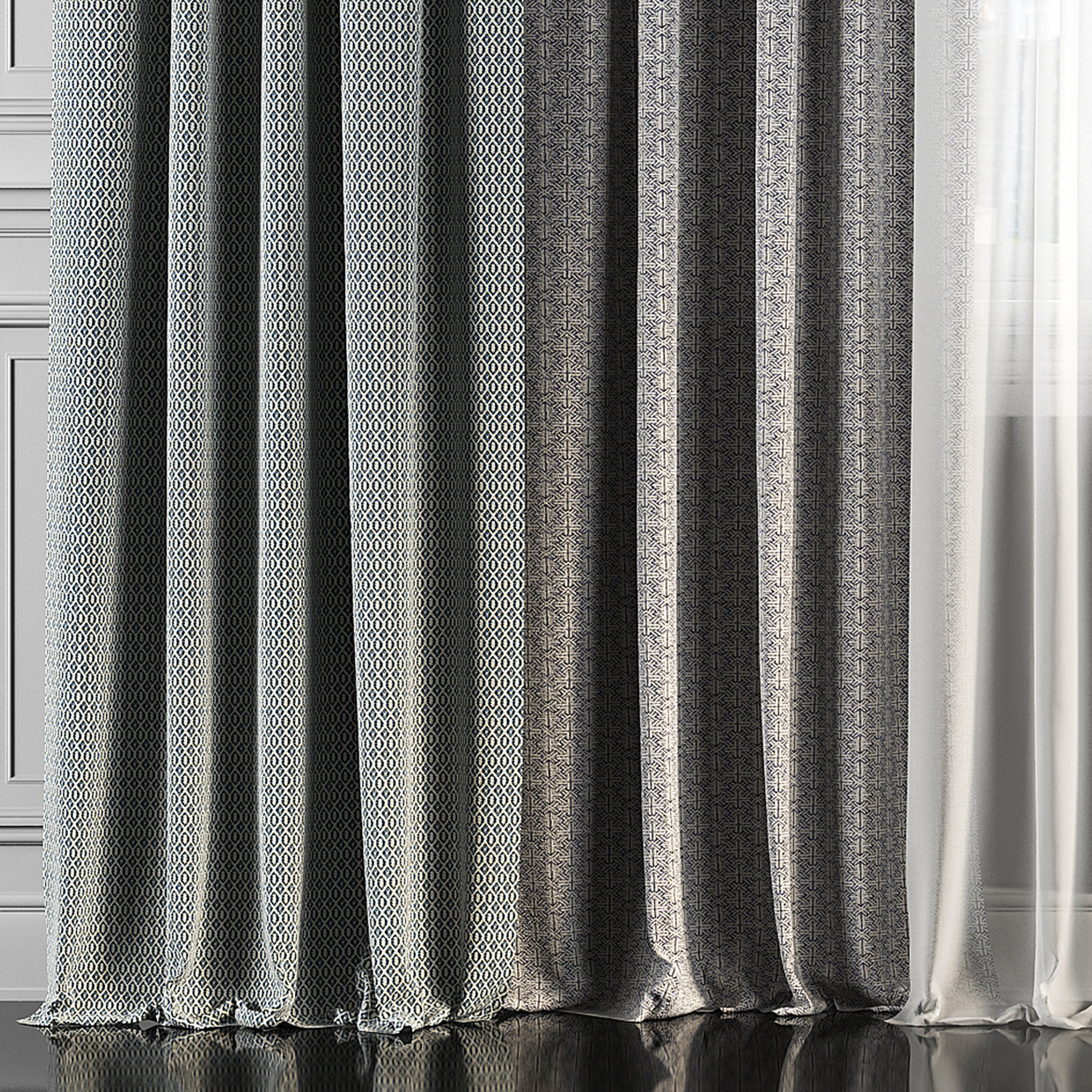 Curtain Set 135 3D model_3