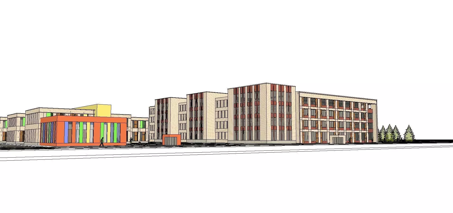 Region-City-School 25 3D model_0