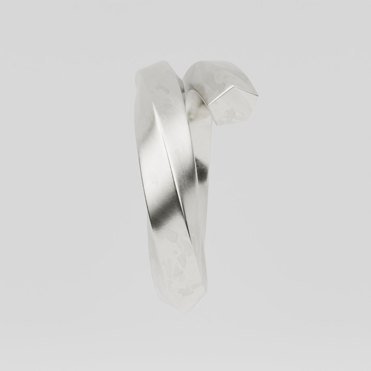 Twisted Spiral Ring 3D model_5