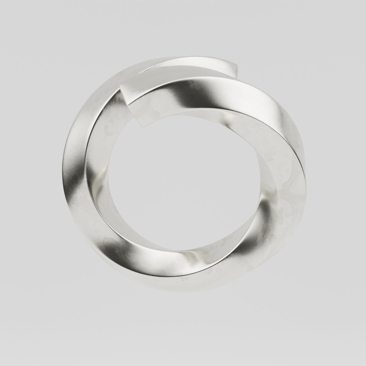 Twisted Spiral Ring 3D model_1