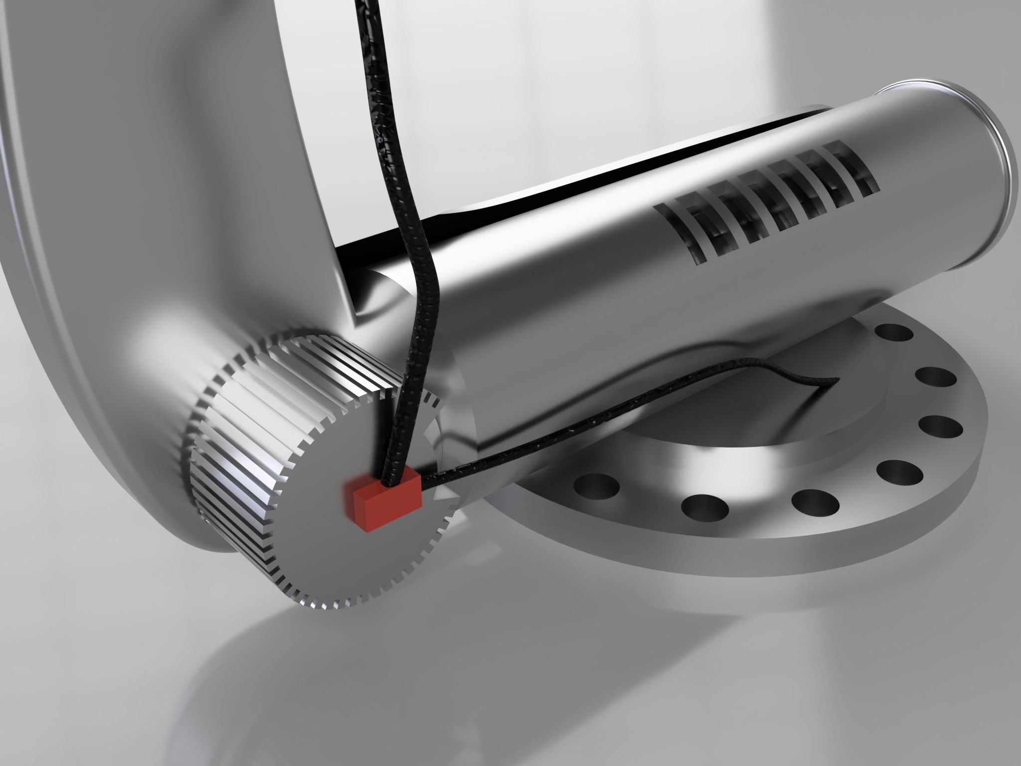 Robotic Arm 3D model_9