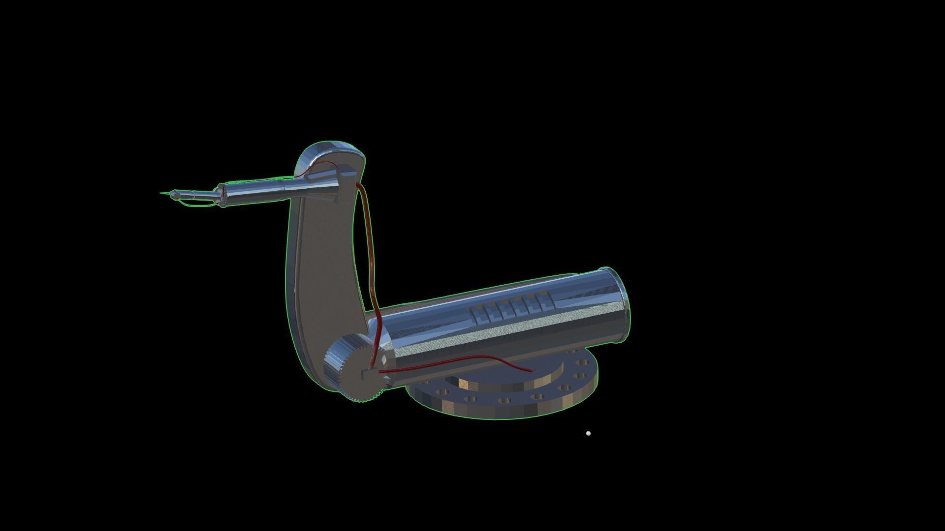 Robotic Arm 3D model_4