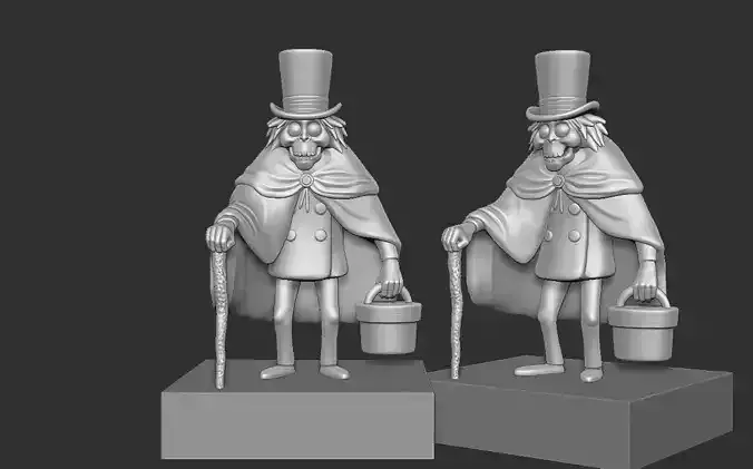 Haunted Mansion Hatbox Ghost 3D print model