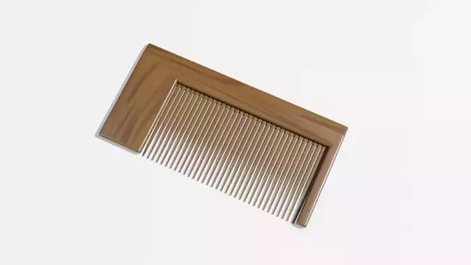 Hair Comb 3D Model
