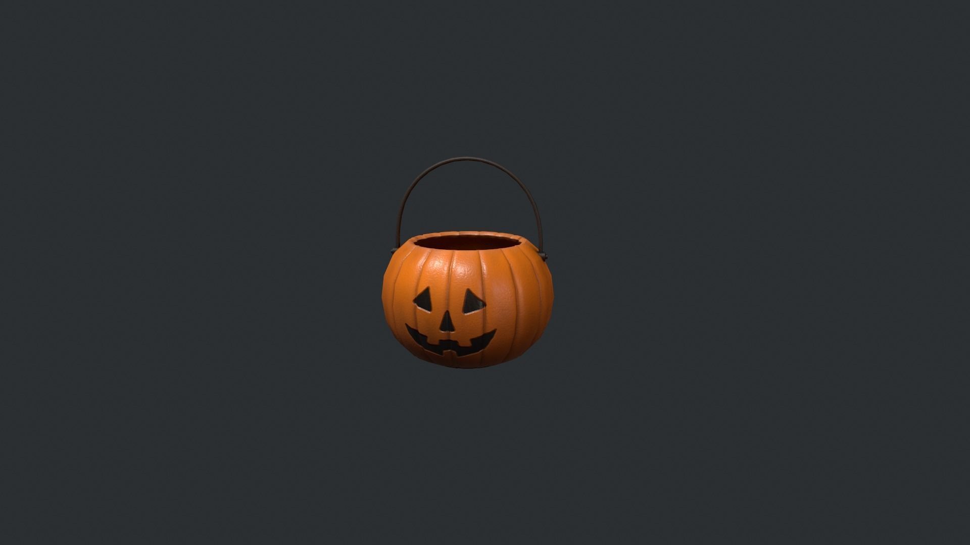 Halloween Prop Pack Low-poly 3D model_10