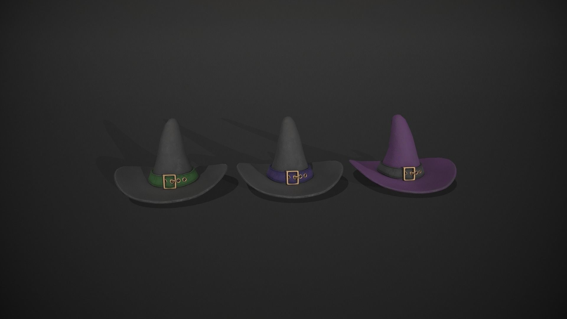 Halloween Prop Pack Low-poly 3D model_22