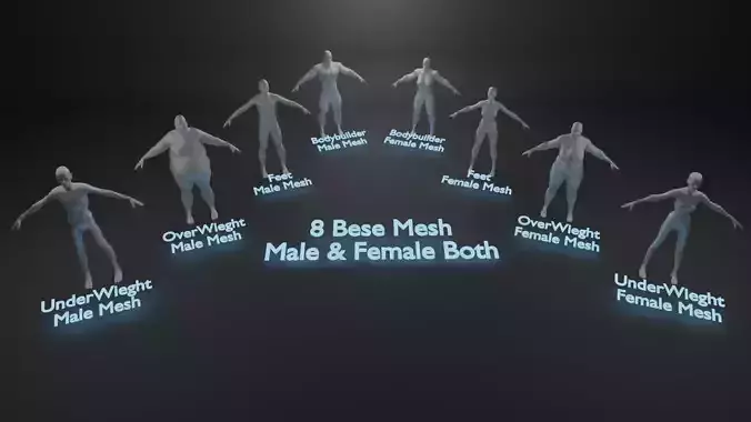 All base mesh 
