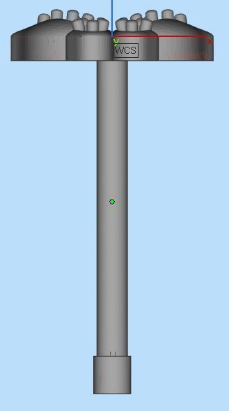 earrings butterfly 3D print model_4