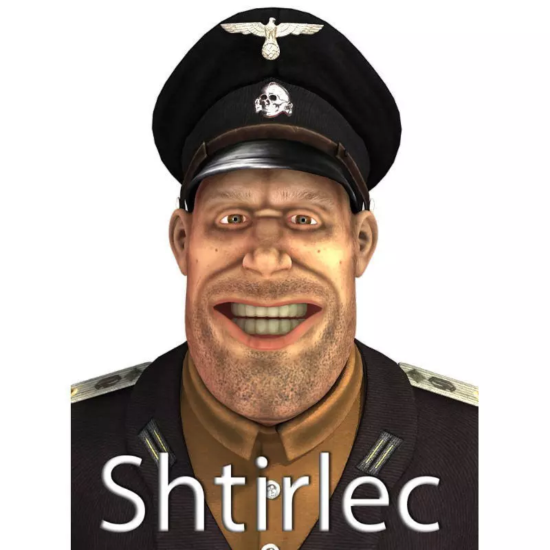 Shtirlec wwii soldier in uniform 3D model_0