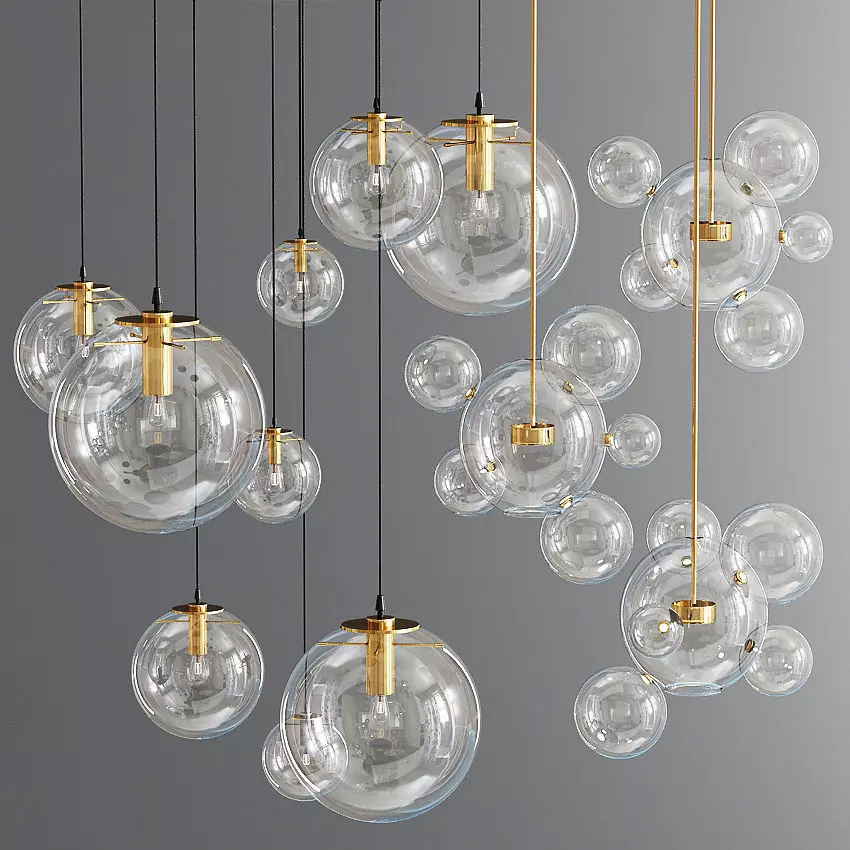 Classicon Selene Ceiling Light 3D model_0