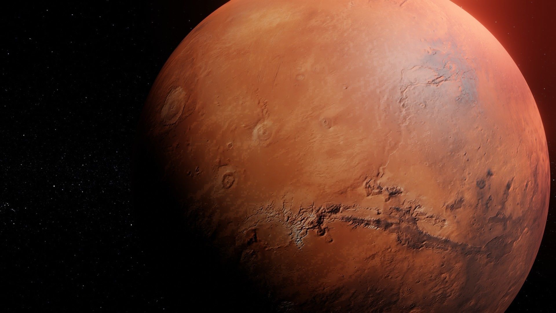 Photorealistic Mars 8k Textures 3D Model Low-poly 3D model_19