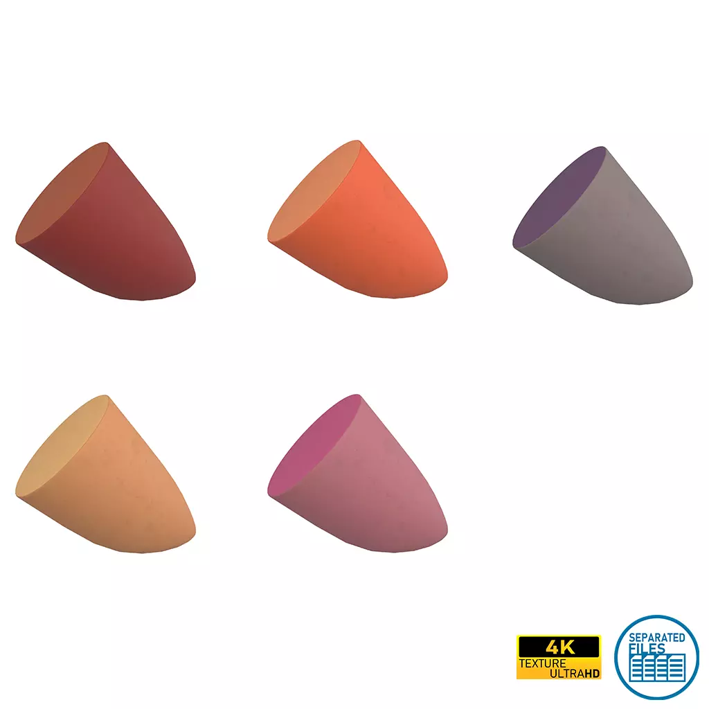 Sweet Potato V1 Pack 01 Low-poly 3D model_0