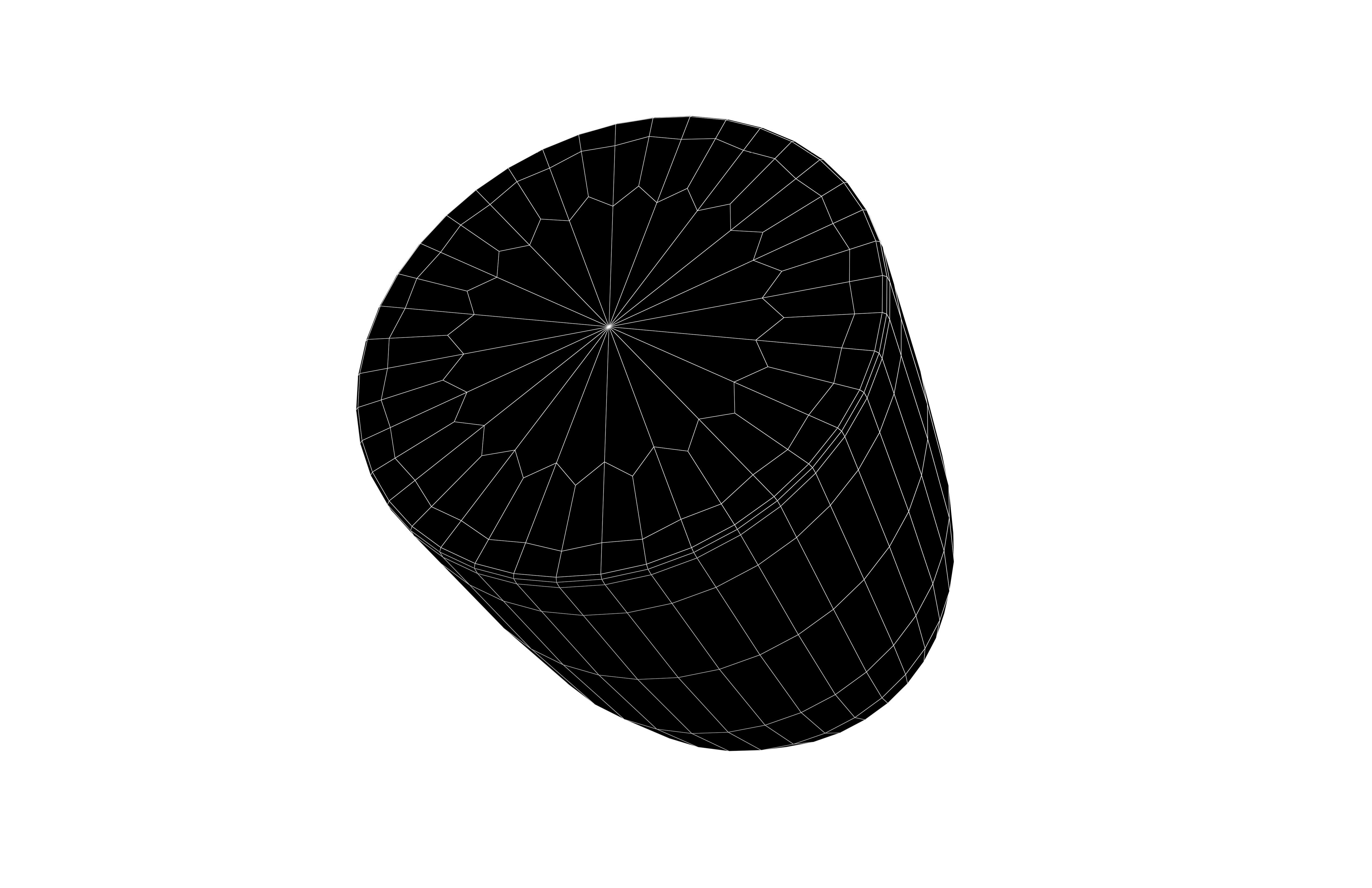 Sweet Potato v1 002 Low-poly 3D model_6