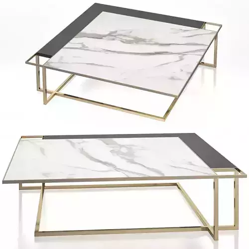 furniture coffee table side dinning  3d model