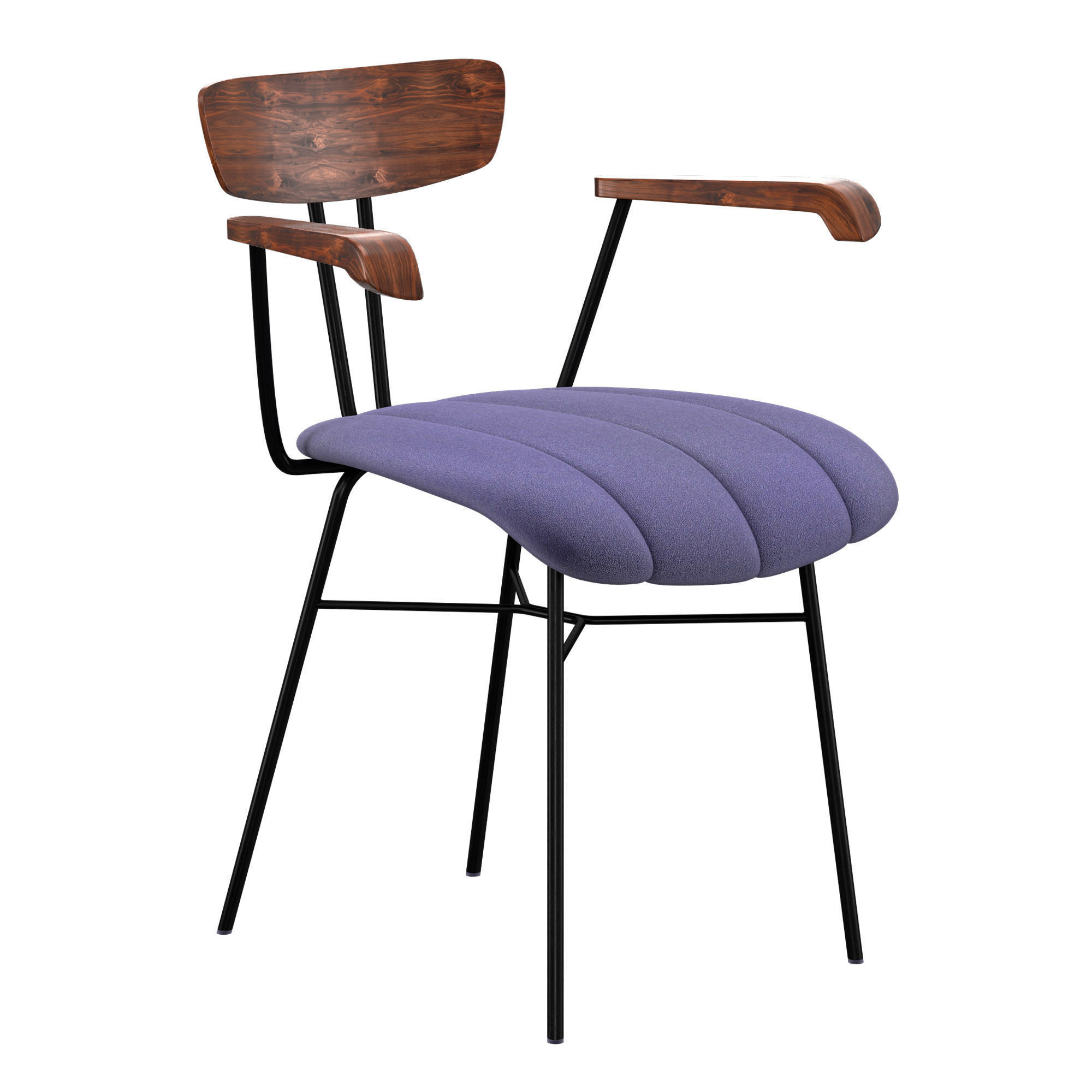 Amy Chair DF WP Low-poly 3D model_11