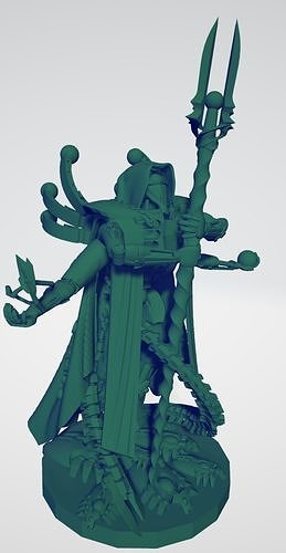 Space robot Technician 3D print model