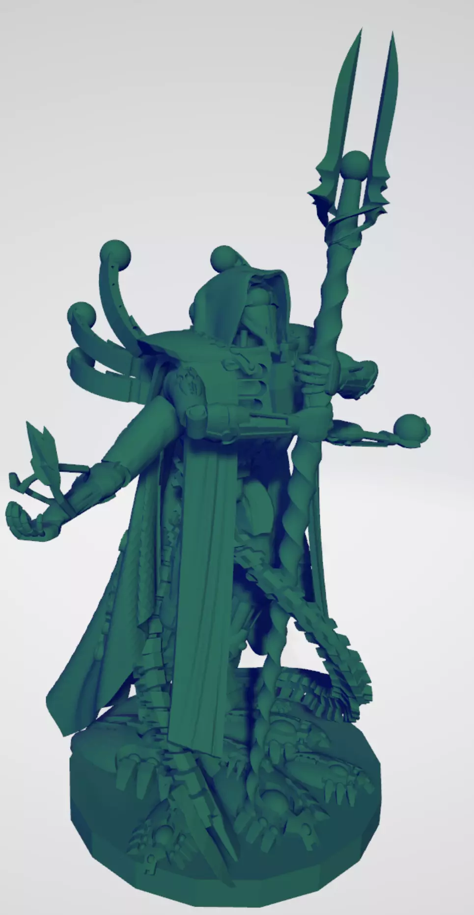 Space robot Technician 3D print model_0