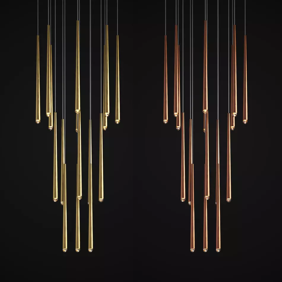 Aquitaine Round Chandelier Restorationhardware 3D model_0