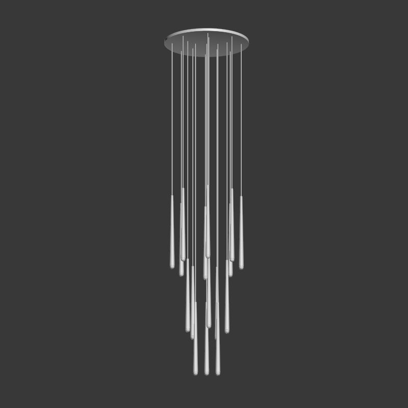 Aquitaine Round Chandelier Restorationhardware 3D model_2