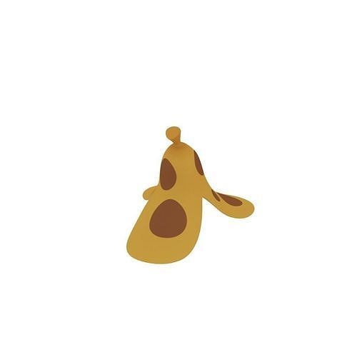 Banana rest 3D model