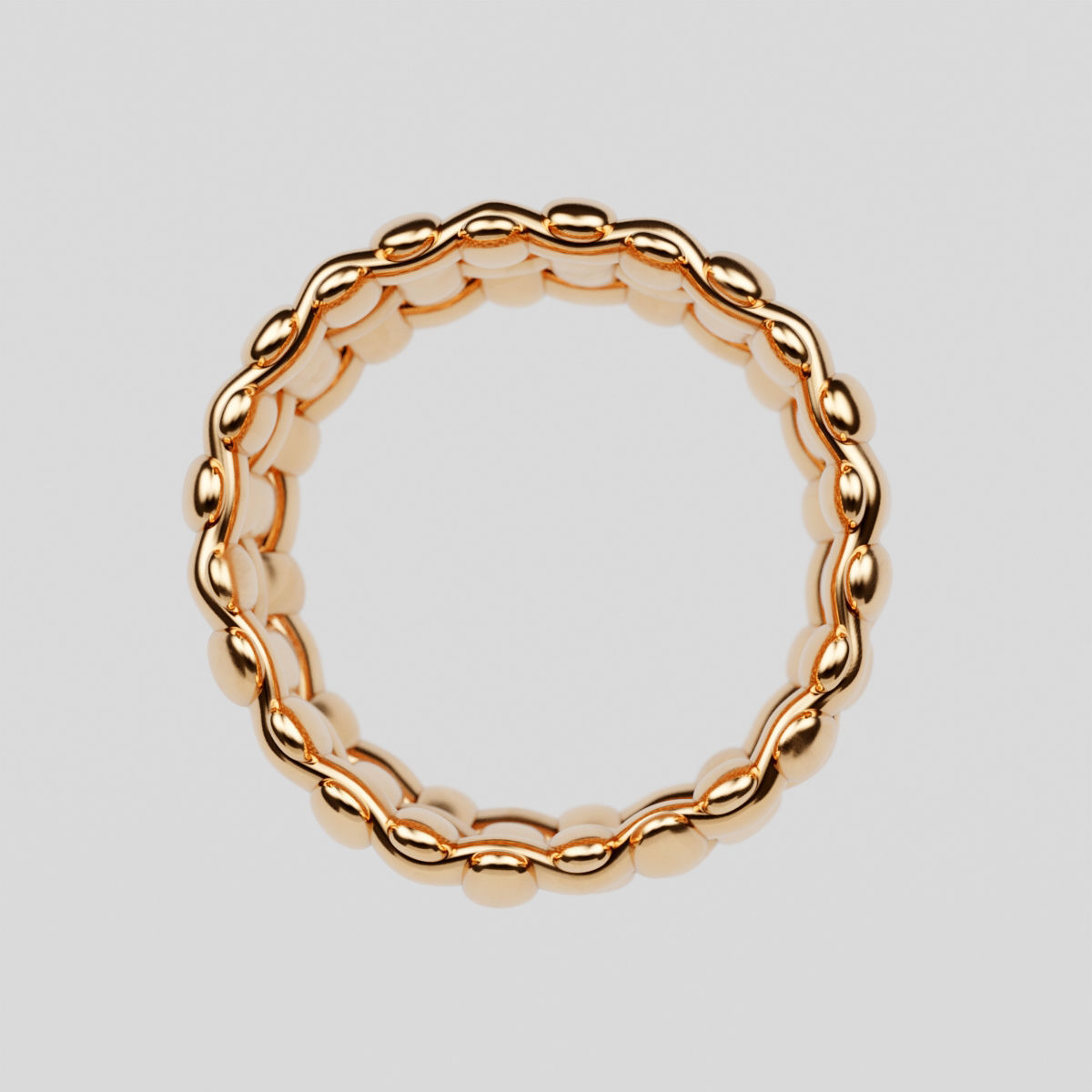 Intrecciato Ring 3D model_9