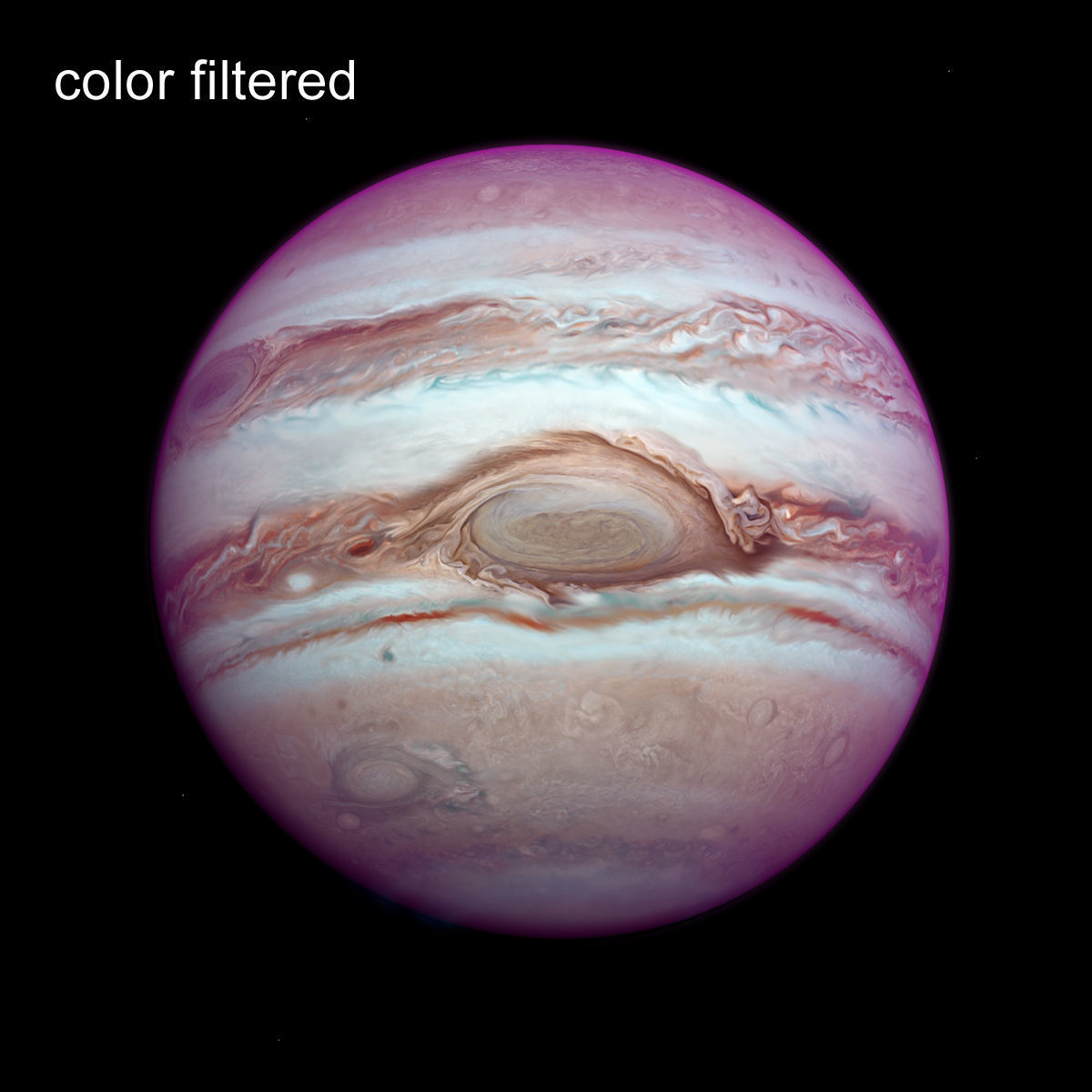 Gas Giant Planet with Moon - Alien Planet 8k Low-poly 3D model_12