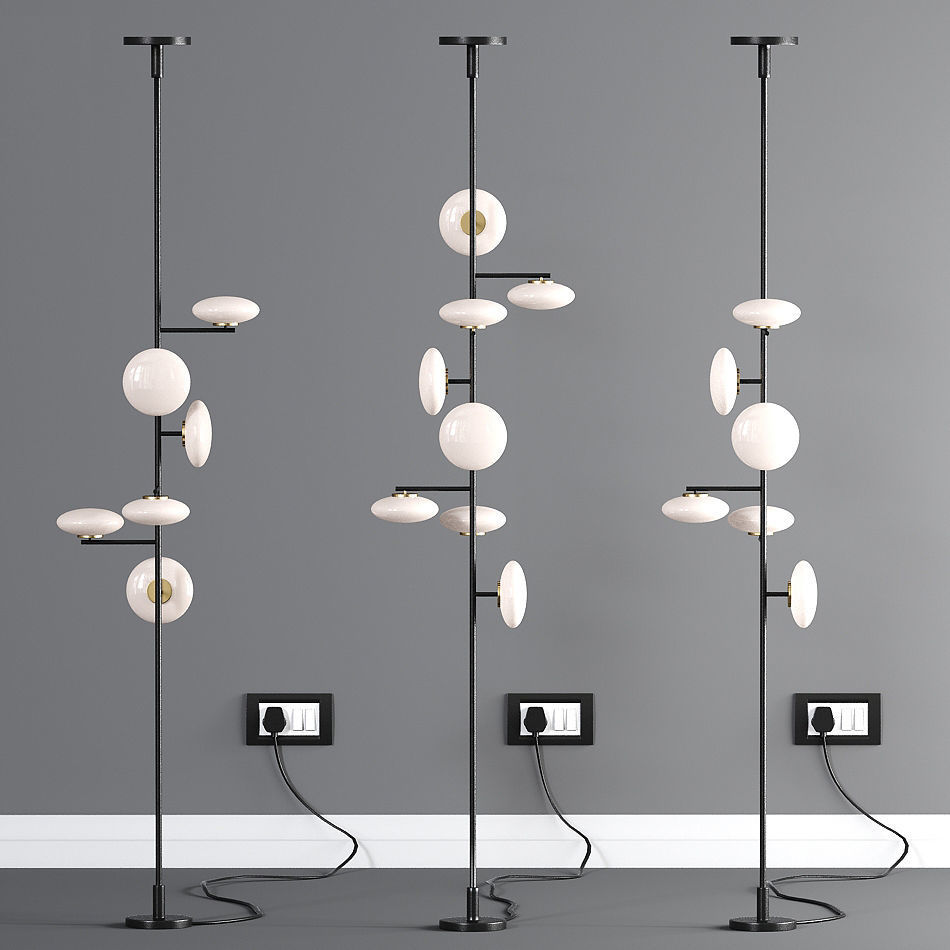 Mami Floor Lamp 3D model_1