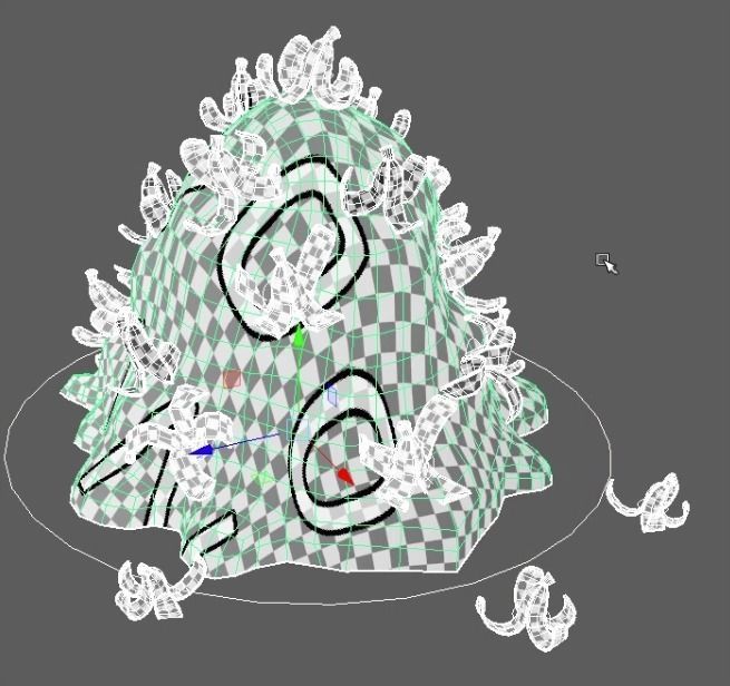 Bananas dump 3D model_4