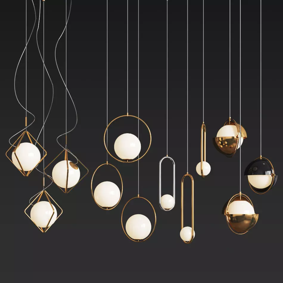 Light Collection 4 Type 3D model_0