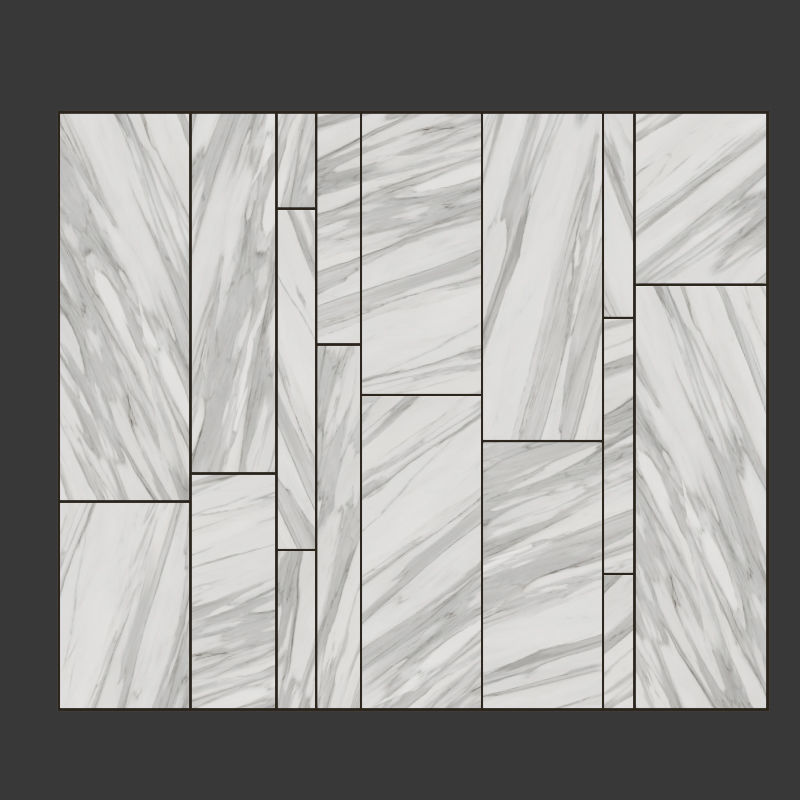 Wall Panel 4 3D model_2