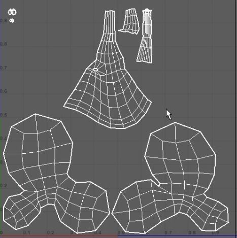 Cartoon tree 3D model_3