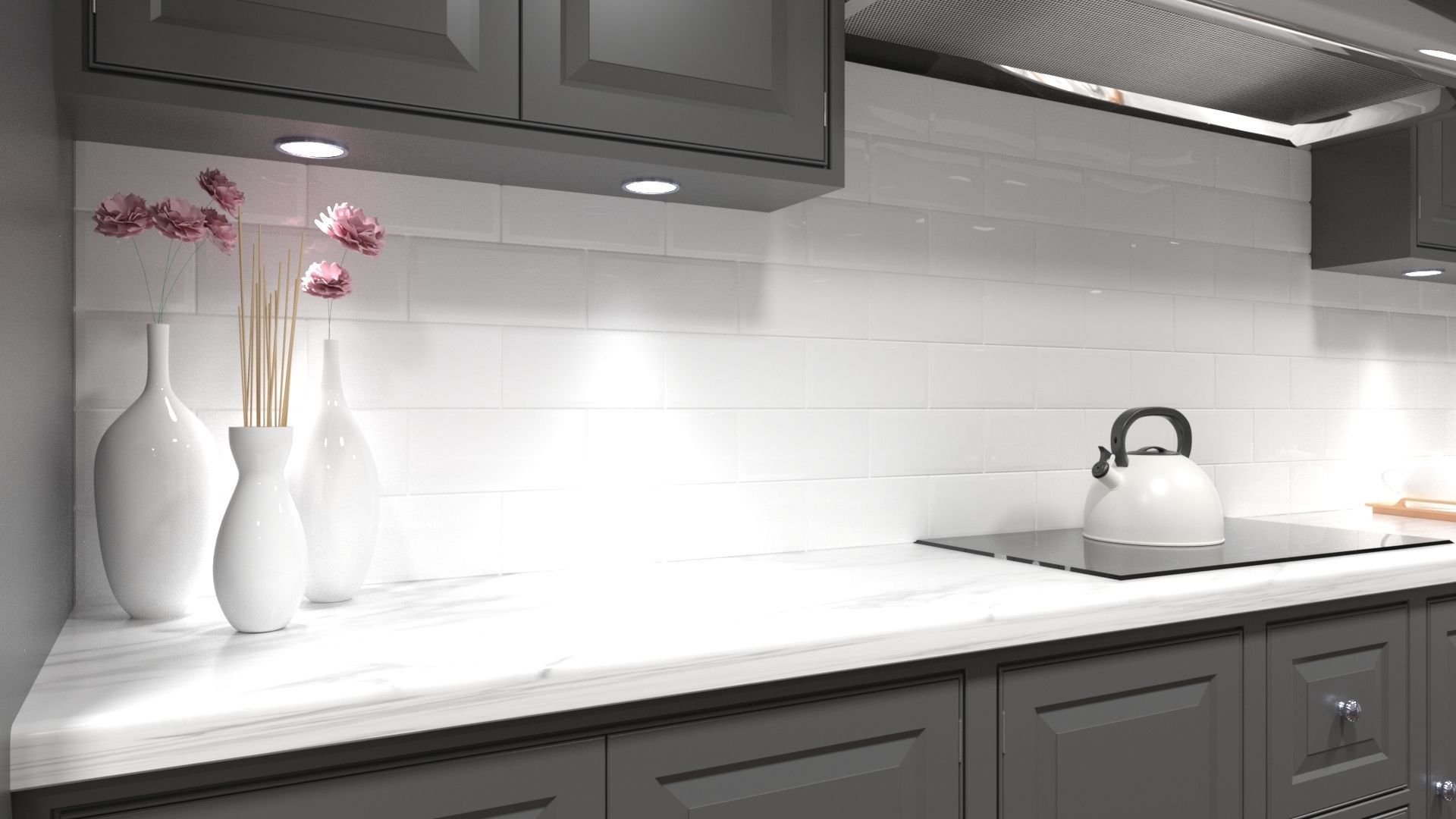 Luxury Kitchen 3D model_13