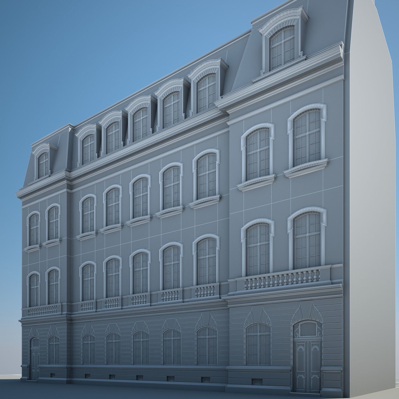 City Building 03 3D model_14