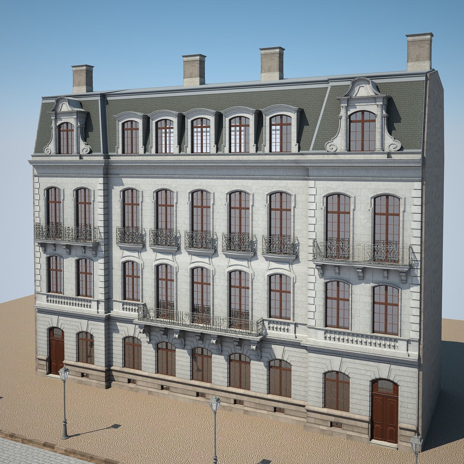 City Building 03 3D model_7