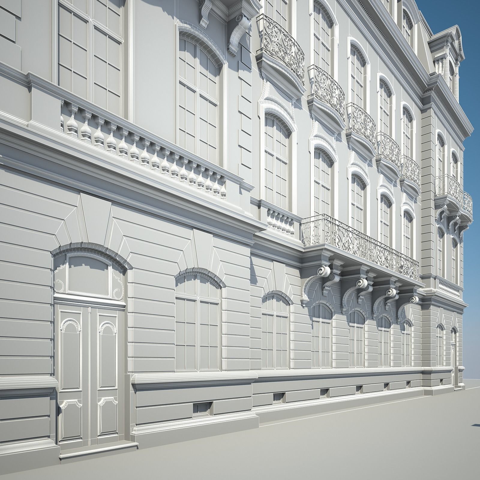 City Building 03 3D model_11