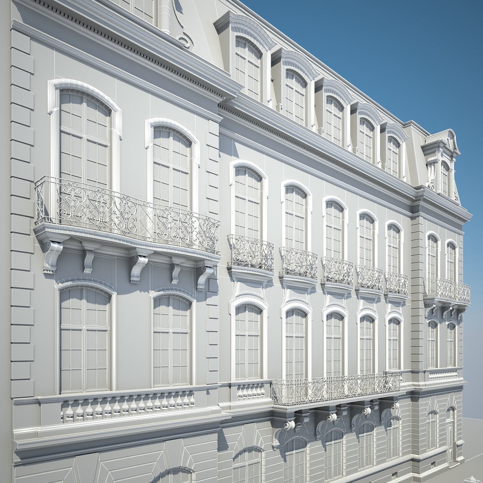 City Building 03 3D model_12