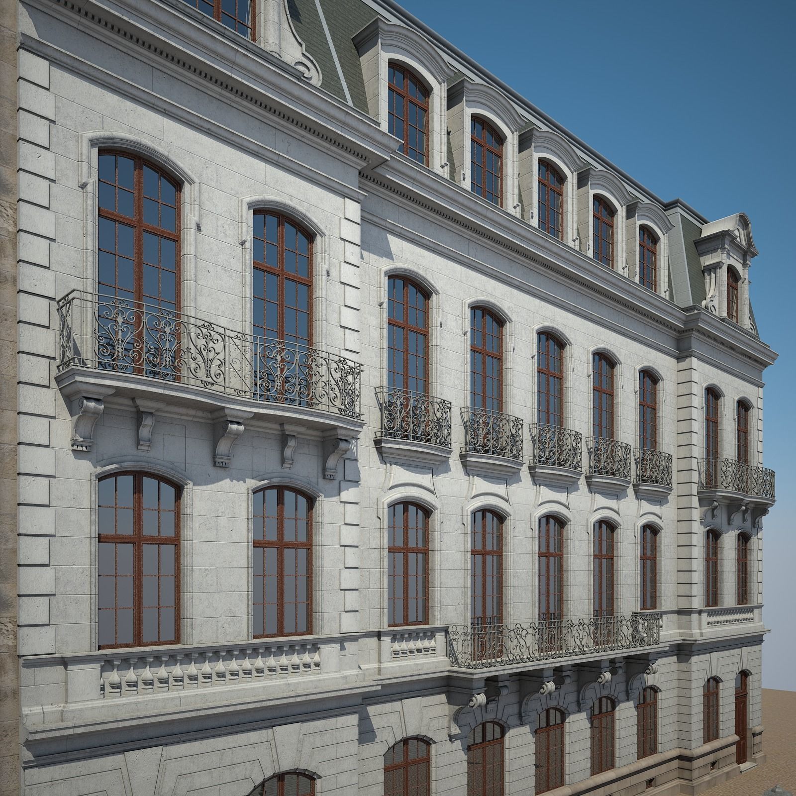 City Building 03 3D model_3