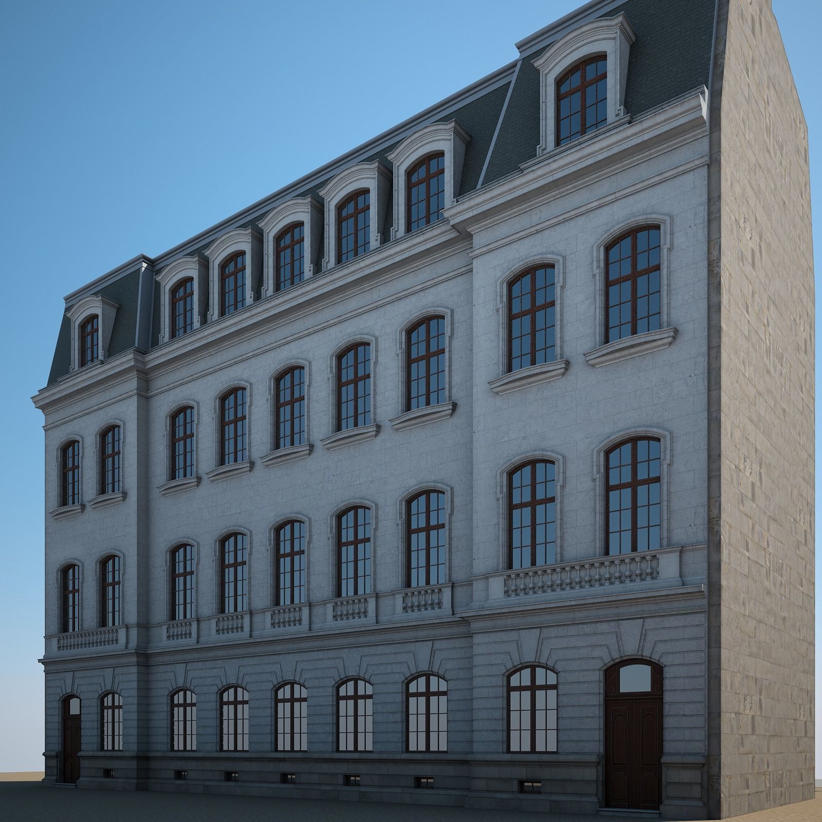 City Building 03 3D model_5