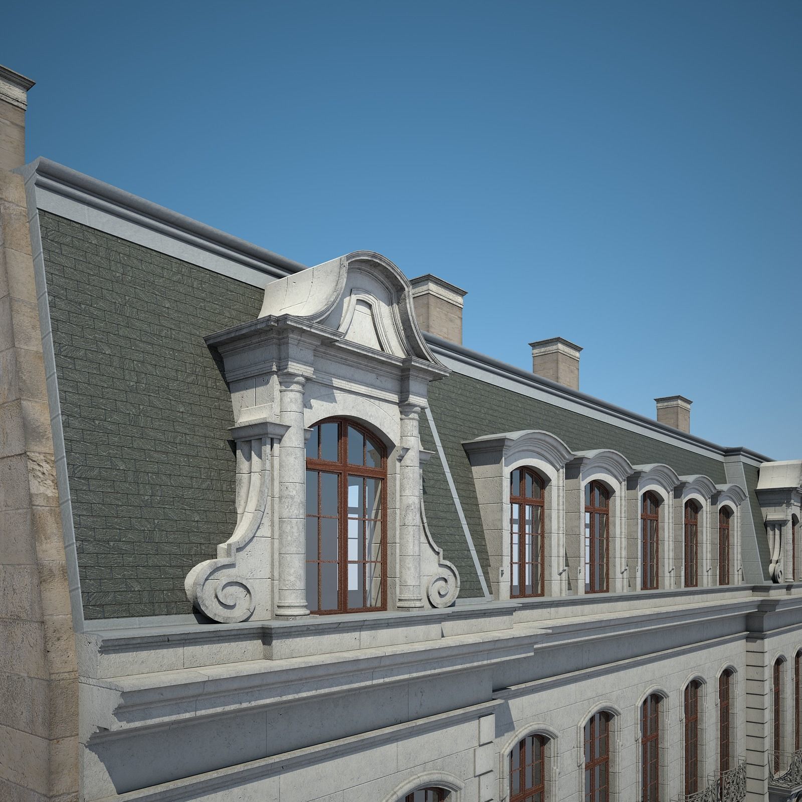 City Building 03 3D model_4