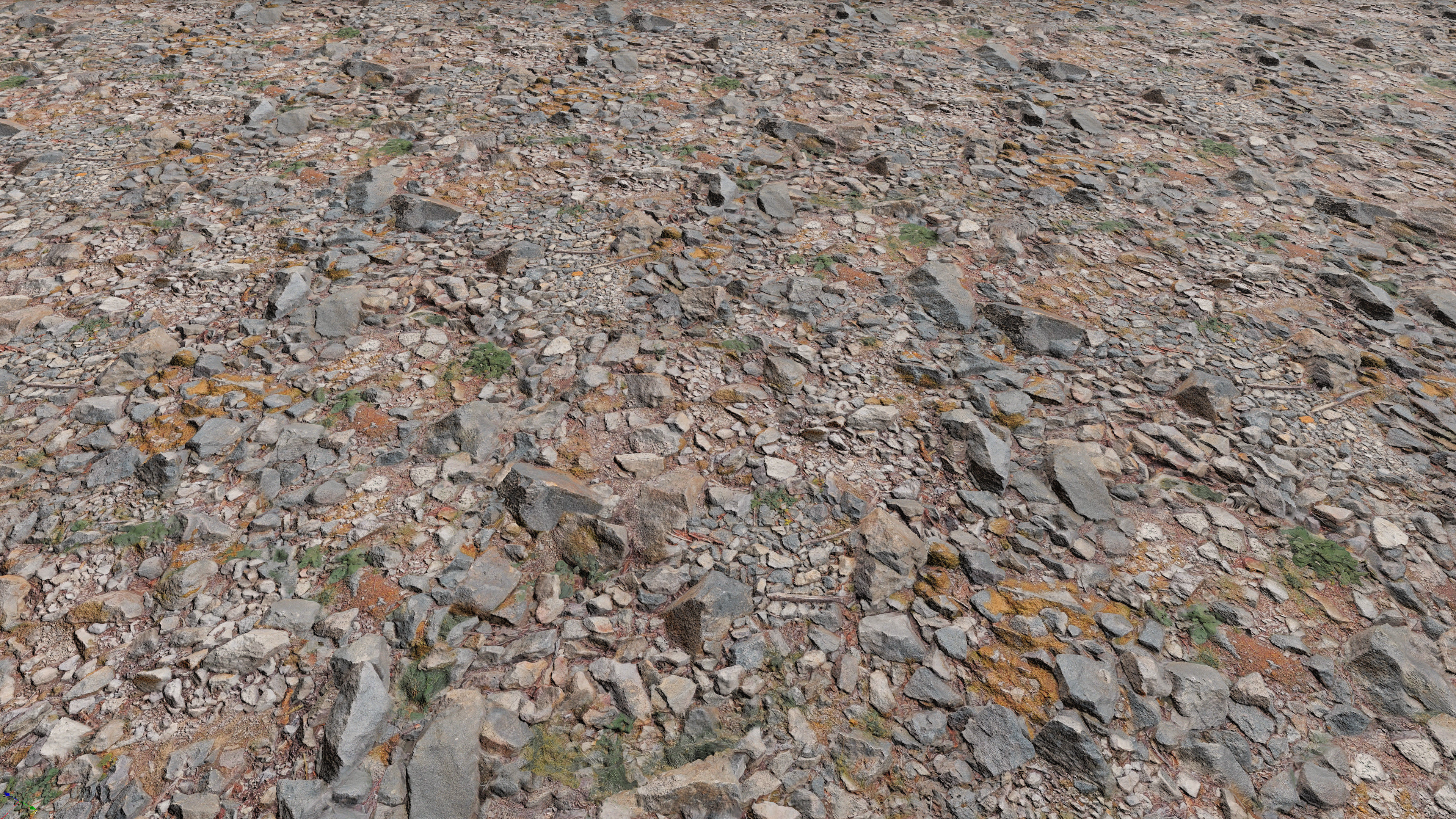 Rock Scans - 3D PBR Low Poly Models Pack Low-poly 3D model_9