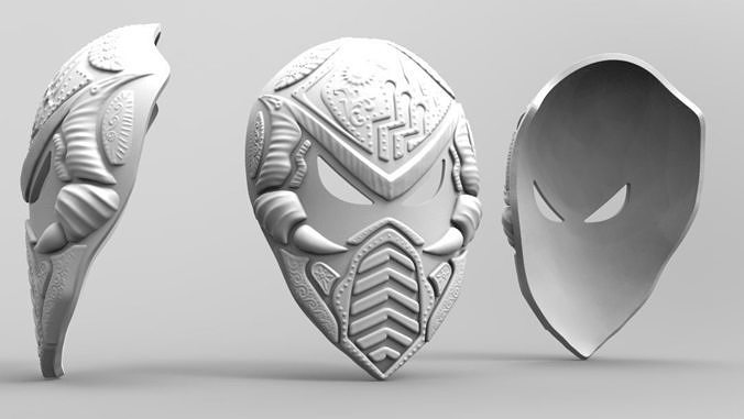mask model for 3d printing 3D print model