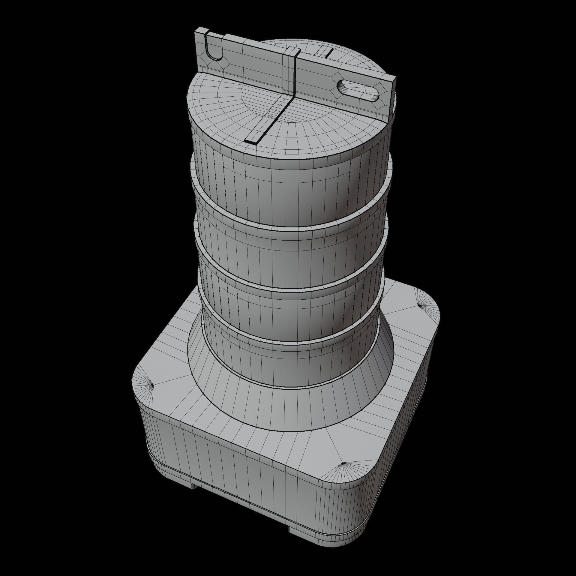 Cone 110 cm 004 3D model_11