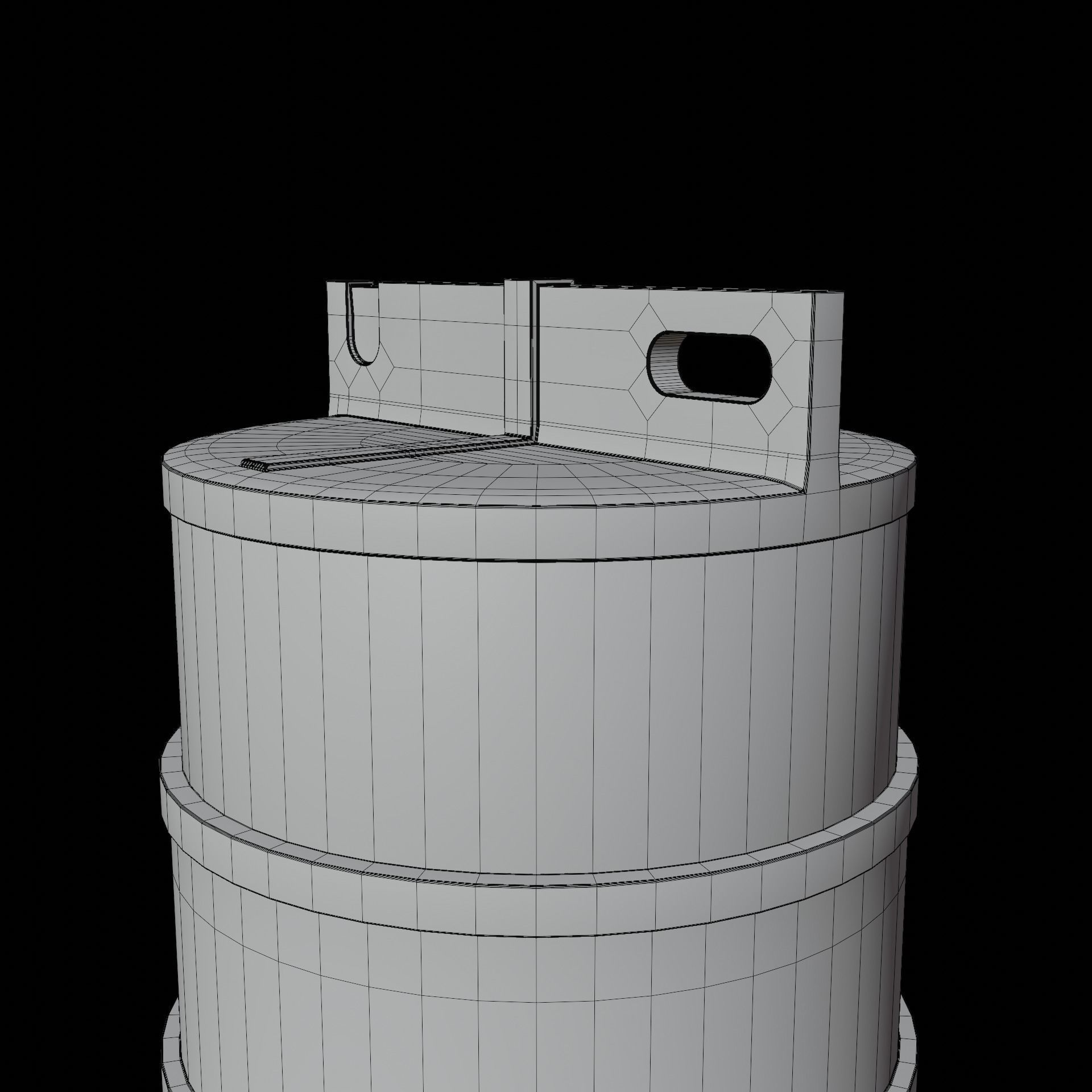 Cone 110 cm 004 3D model_14